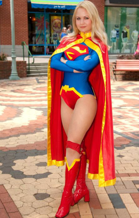 Supergirl Sexy Halloween Cosplay Costumes Fancy Dress